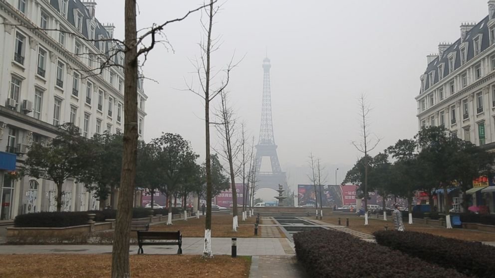 ciudades falsas en china paris